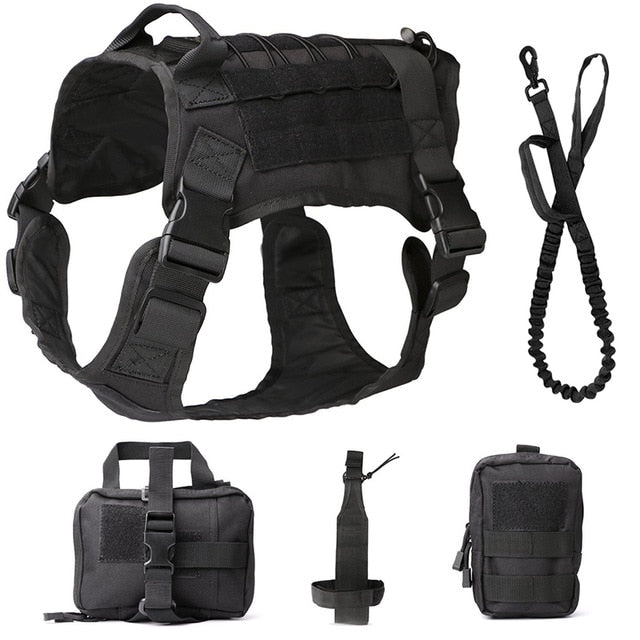 Tactical Dog Vest Breathable military dog clothes K9 harness